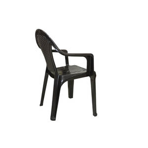 DreamCraft Espresso -4PK Rattan Arm Chair <b>Comfortable</b> Home Furniture - Product Image 3