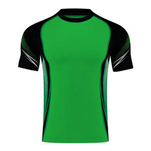 Logotipo Bordado Personalizado para Camisetas, 100% Poliéster Jersey, Manga Corta, Secado Rápido, Tallas Grandes, para Golf y Deportes, para Hombre - Product Image 5