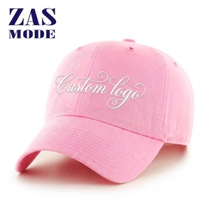 Wholesale Fashion Unstructured Gorras Cotton Embroidery Casual Sports 6 Panel Baseball Cap Dad Hats Custom Logo Breathable - Product Image 1