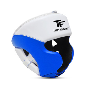 Última Novedad: Casco Protector de Cuero Personalizado con Logo para Boxeo, MMA, Muay Thai, Kickboxing y Sparring con Protector Nasal - Product Image 3