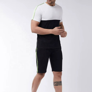 Conjunto Deportivo de Verano para Hombre, Estilo Casual Elegante, Transpirable, con Estampado, de Felpa, 2 Piezas, Pantalones Cortos de Secado Rápido - Product Image 5