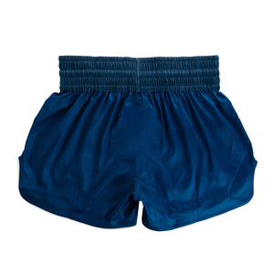 Shorts de MMA y Muay Thai para Hombre, de Secado Rápido, Cómodos, Color Azul, con Abertura Lateral, Elásticos en Cuatro Direcciones - Product Image 2