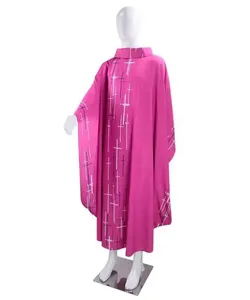 Túnicas de Iglesia de Poliéster Cómodas y de Alta Calidad Hechas en Fábrica, Diseño Personalizado de Última Moda, Gran Venta para Adultos Unisex, Servicio OEM - Product Image 1