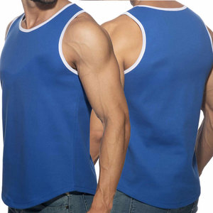 เสื้อกีฬาแบบยาว ทรงเข้ารูป สำหรับวิ่ง ออกกำลังกาย ผ้าเนื้อยืดสูง ใส่เล่นโยคะ หรือเล่นกีฬา แบบเรียบ ไม่มีลาย แขนกุด - Product Image 5