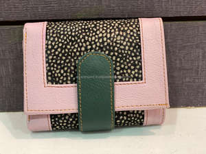 Cartera de cuero con estampado de animales para mujer, monedero pequeño de piel - Product Image 3