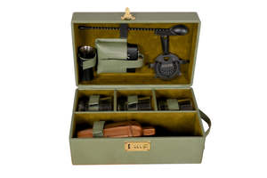 PU Leather Artisanal Bar Set <b>Box</b> Brown color With Handle Handmade Cocktail Carrier Case Portable Packaging for <b>Champagne</b> Whisky - Product Image 2