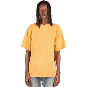 Camisetas de Hombre de Alta Calidad al por Mayor, Estilo Boxy, 260GSM, 100% Algodón, Streetwear, Teñido en Prenda, Camisetas Lisas de Gran Gramaje - Product Image 1