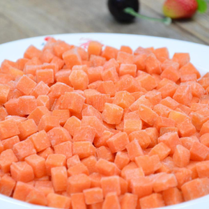 IQF Frozen Carrot | Food Processing Ingredient | Bulk Export - Product Image 1