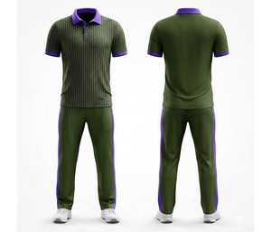 <b>Cricket</b> Team Wear Full Customization Available Full Sublimation Printing | Men Women Youth <b>Cricket</b> Wears Polo Shirt and Trouser - Product Image 6