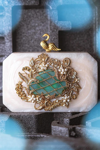 Promotion : Sac de soirée pour femme fait main avec motif floral et strass, vente en gros par MULTI CRAFT - Product Image 2