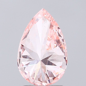 Luxira Jewels, Diamante Cultivado en Laboratorio CVD, Certificado IGI, 1.49 CT, Corte Pera Brillante, Rosa Intenso Fantasía, VS1, Corte Muy Bueno, Alta Calidad - Product Image 1