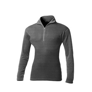 Camiseta de Ciclismo Solarwool Personalizada de Manga Larga con Cierre de Cremallera, de Lana Merino para Mujer - Product Image 1