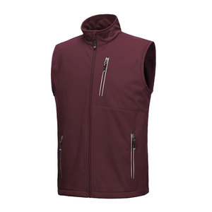 Gilet de golf léger coupe-vent pour homme avec poches, veste sans manches softshell pour la course à pied et la randonnée - Product Image 1
