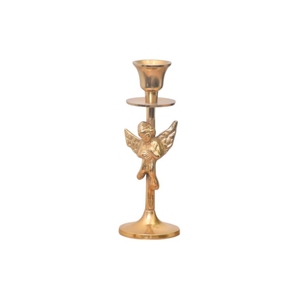 Candelabro de Mano de Esqueleto de Metal Dorado Vintage, Decoración de Mesa Gótica para Halloween - Product Image 4