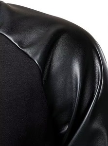 Custom Quality Unisex Varsity <b>Baseball</b> <b>Jacket</b> with Camouflage Pattern Front Logo Cotton Blend Leather - Product Image 3