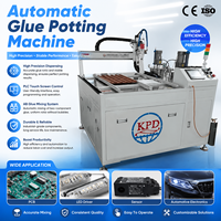 Máquina Dispensadora de Pegamento AB de Dos Componentes Totalmente Automática para LED, PCB, Paquetes de Baterías Electrónicas, Resina Epoxi, Silicona y Pegamento de PU