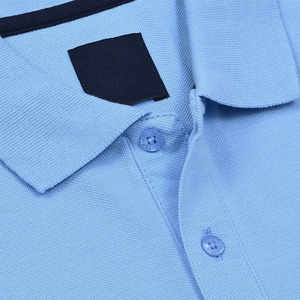 เสื้อโปโลผู้ชายแบบสั้นแขนสั้นคุณภาพสูง 100% ผลิตตามสั่ง (OEM) พร้อมโลโก้และลายพิมพ์ตามต้องการ - Product Image 5