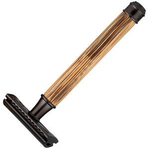 Hot Selling <b>Wooden</b> Handle Double Edge Safety Razor Stainless Steel Reusable <b>Shaving</b> <b>Tool</b> Custom Logo OEM Barber Grooming Razor - Product Image 5
