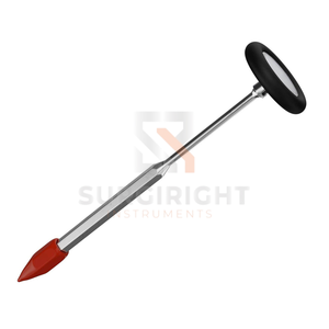 Marteau de réflexe neurologique Babinski à pointe aiguë noir, outil médical de test de réflexe pour l'évaluation des nerfs par SurgIright - Product Image 5
