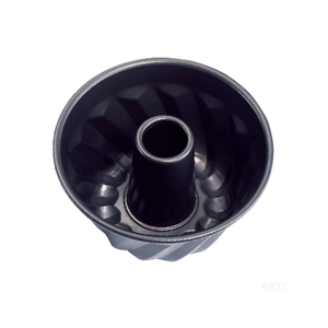 Moule à gâteau en aluminium antiadhésif cannelé de 7 pouces, moule à gâteau Buntz, moule à gâteau anglais, moule à pâtisserie tubulaire, fabrication taïwanaise - Product Image 1