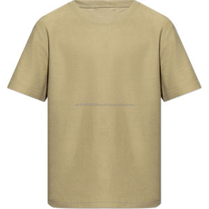 Camiseta de Algodón de Alta Calidad con Estampado en Relieve, Camiseta Extra Grande con Cuello Redondo para Hombre, Camisetas Personalizadas con Logotipo en Relieve 3D - Product Image 6