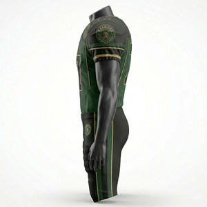 OEM Premium American Football Uniform Set Breathable Mesh Team <b>Game</b> Jersey and <b>Padded</b> Pants Tackle Twill Embroidery - Product Image 5