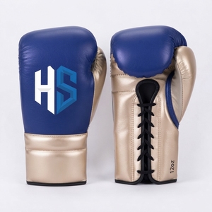 Wholesale Custom Logo Boxing Gloves 12oz 16oz Sizes Cowhide <b>Leather</b> Adjustable <b>Wrist</b> <b>Strap</b> Outdoor Competitive - Product Image 6