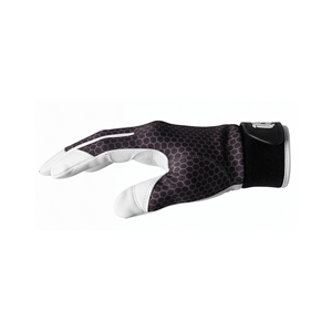 Gants de frappe de baseball avec imprimé hexagonal, paume en cuir, pour softball, avec sangle de poignet, logo personnalisé, fabricant OEM ODM - Product Image 6