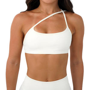 Soutien-gorge de sport double couche pour femme, dos nu à bretelles, maintien élevé, pour la course, la gym, le fitness, l'entraînement, le yoga, haut court respirant, vêtements de sport OEM - Product Image 2