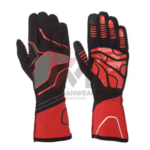 Gants de karting personnalisés pour hommes, respirants, toutes saisons, à doigts entiers, vert, qualité OEM, durables et éco-responsables - Product Image 1