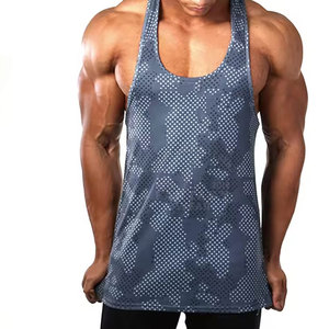 <b>Men</b>’s <b>Stringer</b> Tank Top | Fitness Gym <b>Vest</b> | Lightweight Breathable Summer Wear | Bulk Manufacturer - Product Image 1