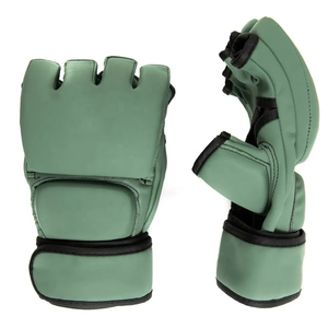 Gants de boxe MMA les plus vendus, logo personnalisé, cuir véritable PU, gants de boxe pour l'entraînement aux arts martiaux, gants de boxe pour la frappe, unisexe - Product Image 6