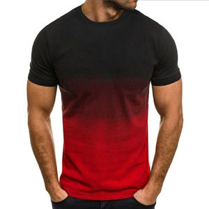 เสื้อยืดผู้ชายผ้าฝ้ายแท้ 100% แบบ Soft Ring Spun พิมพ์ลายด้านหน้าด้วยเทคนิค Sublimation เป็นมิตรต่อสิ่งแวดล้อม น้ำหนัก 300 กรัม ผลิตโดยโรงงาน OEM รับผลิตเสื้อยืดแบบ Private Label - Product Image 2