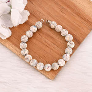 Natural Ethiopian <b>Sterling</b> <b>Silver</b> Beads Trendy Wedding Party Gift <b>Bracelet</b> - Product Image 2