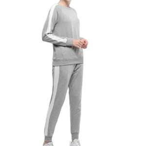 Ensemble de survêtement unisexe en coton personnalisé avec logo, 2 pièces, pour hommes et femmes, vente en gros - Product Image 6