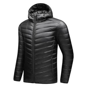 Nueva Chaqueta Ligera de Plumón para Hombre, Estilo Corto, Chaqueta de Plumas de Pato, Chaqueta Acolchada Corta para Viajes al Aire Libre - Product Image 2