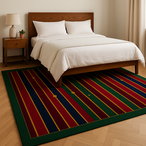 Luxury handmade multicolor red green blue vine wool rug hand tufted solid custom soft durable modern <b>carpet</b> - Product Image 3