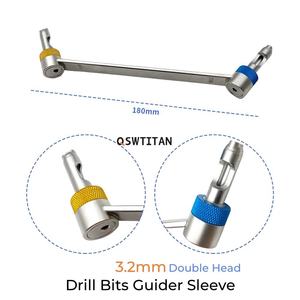 Universal <b>Drill</b> <b>Guide</b> Double <b>Drill</b> Sleeves 2.5mm/3.2mm Double Ended Veterinary Orthopedic Instrument By Surgiright Instrument - Product Image 4