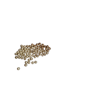Decorative Smooth <b>Metal</b> Ball Beads Antique Finish for <b>Bracelets</b> Necklaces Jewelry Design - Product Image 1