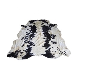 พรมหนังวัวแท้แบบชิ้นเต็มทันสมัยพรมหรูหราทำด้วยมือสำหรับตกแต่งบ้านและสำนักงานในร่มและกลางแจ้ง - Product Image 4