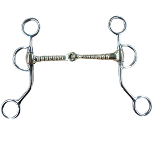 บิตม้าสแตนเลส อุปกรณ์ขี่ม้า บิตปากม้าสแตนเลสสำหรับขายออนไลน์ - Product Image 3
