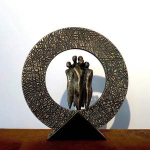 Objets décoratifs en métal artistiques de qualité supérieure, sculptures qui rehaussent les espaces de vie luxueux avec style - Product Image 3