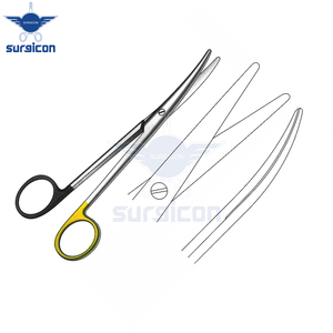 กรรไกร Mayo-Lexer ขนาด 16.5 ซม. / 6-1/2 นิ้ว ใบมีดโค้งเดี่ยวแบบหยัก รุ่น Super Cut TC กรรไกรผ่าตัดสำหรับการตัดที่แม่นยำ - Product Image 6