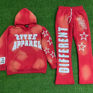 Sudadera con Capucha de Corte Holgado para Invierno, Impresión de Seda en Toda la Superficie, Efecto Desgastado por el Sol, Unisex, 100% Algodón Felpa, Fabricada por Lembro Industry 2027 - Product Image 6