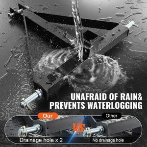 Adattatore per Gancio Traino a 3 Punti Compatibile Kubota, con Perni da 2 Pollici, per Trattore e Rimorchio, Ricambi per Macchine Agricole - Product Image 5