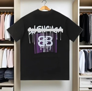 เสื้อยืดคอกลมแขนสั้นเรียบง่ายสไตล์ลำลองแบรนด์หรูสำหรับทุกเพศ รุ่นซัมเมอร์ใหม่ปี 2026 - Product Image 2