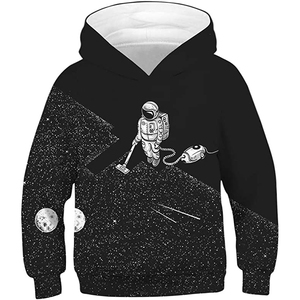 Sweat-shirts et hoodies pour hommes en tissu French Terry de haute qualité, avec broderie surdimensionnée, design imprimé, hoodies camouflage personnalisés - Product Image 4