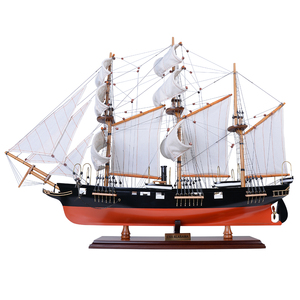 Maquette de navire artisanale CSS Alabama Admiral Line, modèle de la marine confédérée de la guerre civile américaine, décoration, 81,28Lx22,86Wx58,42H cm - Product Image 1