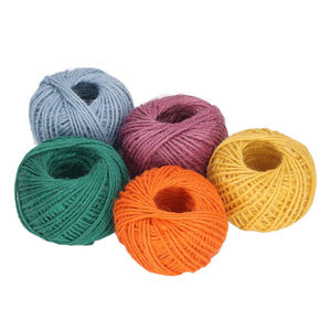 Cuerda de Yute de Primera Calidad – Cuerda Trenzada de Fibra Natural Resistente para Manualidades, Macramé, Jardinería y Embalaje - Product Image 1