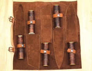 Juego de 5 Cuchillos de Cocina Hechos a Mano de Acero de Damasco con Hoja Biselada y Mango de Micarta, Personalizables OEM/ODM/OBM - Product Image 6